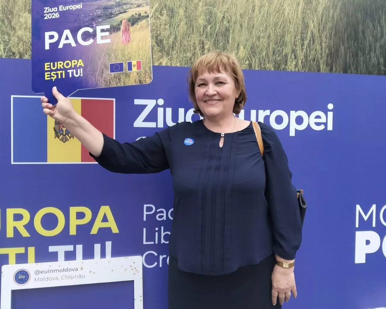 Reprezentantă UPRM la evenimentele dedicate Zilei Europei 2025 în Chișinău