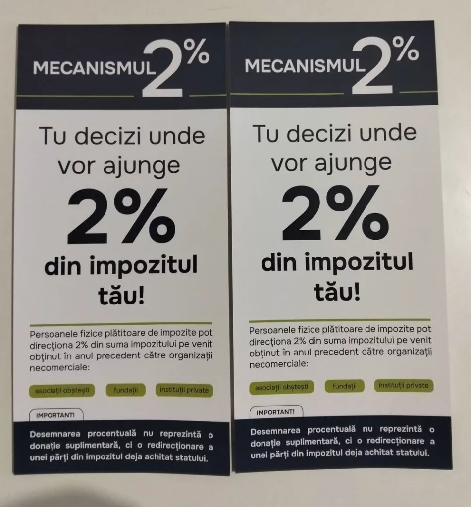 redirecționare a 2%